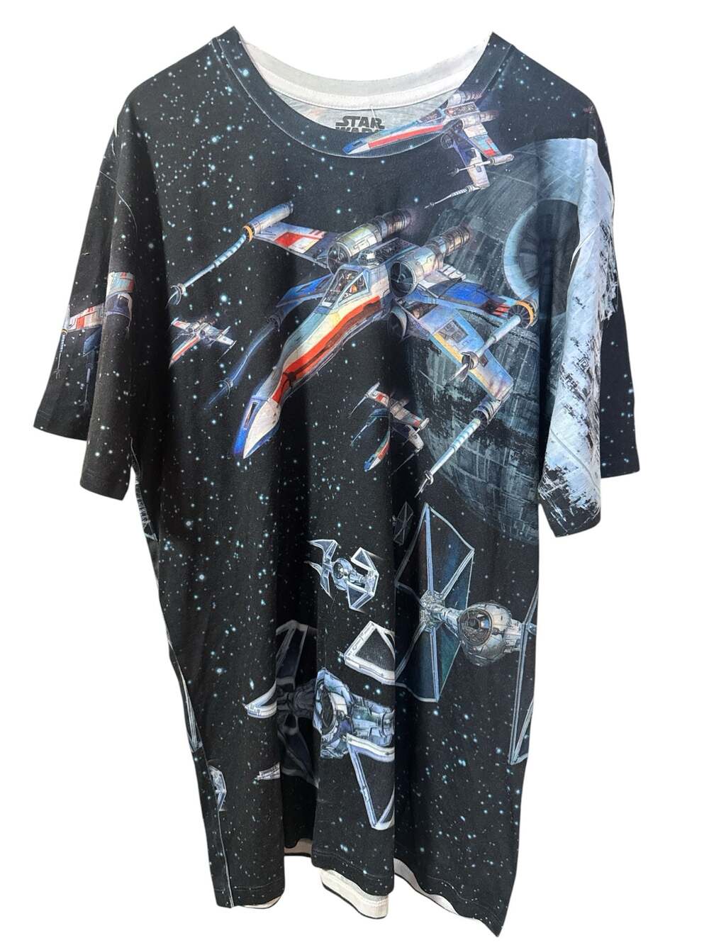 Fifth Sun Star Wars X-Wing vs TIE Fighter All-Over Print T-Shirt